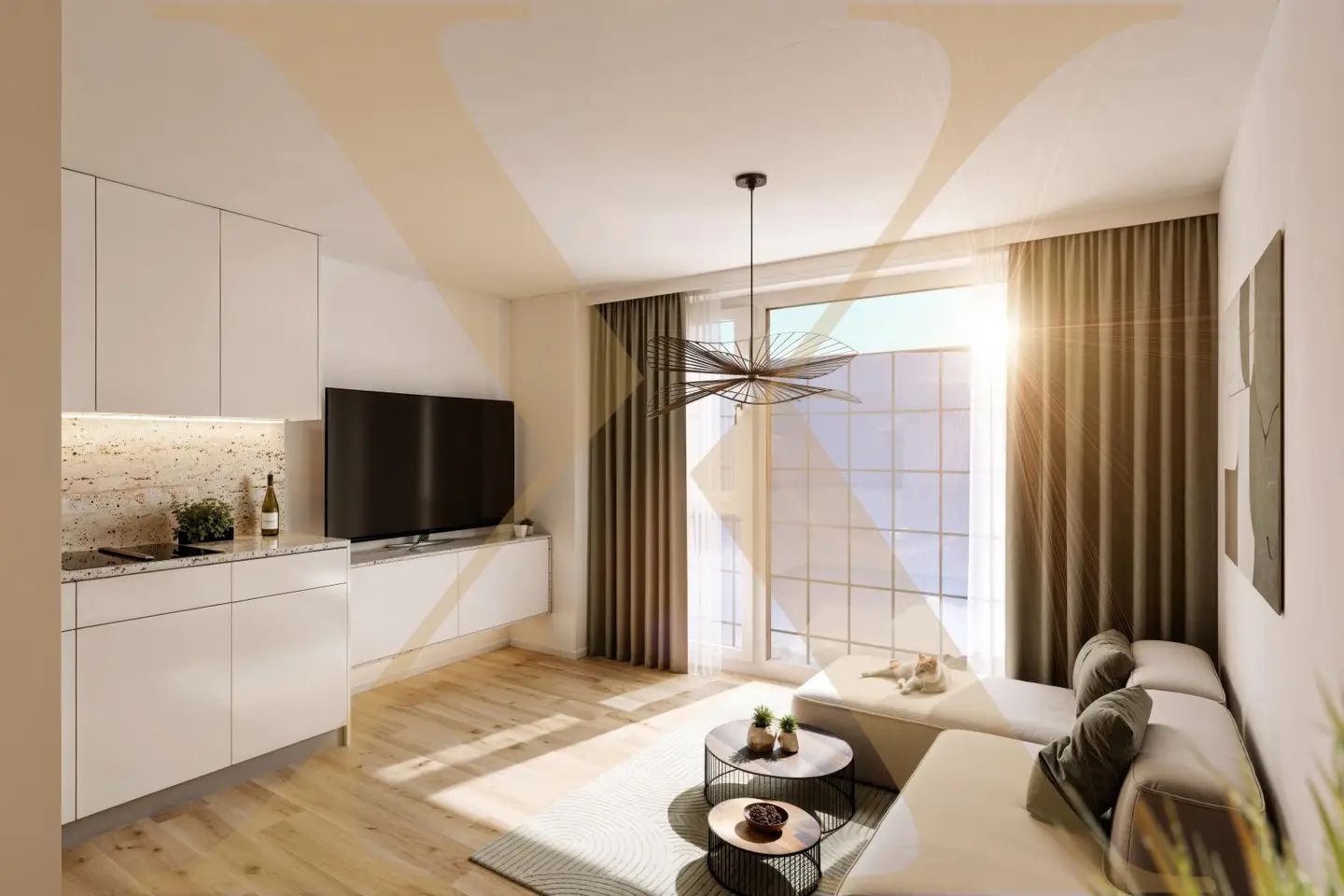 ERSTBEZUG! Großzügige 3-Zimmer-Neubauwohnung mit Terrasse in Linz-Zentrum zu verkaufen!