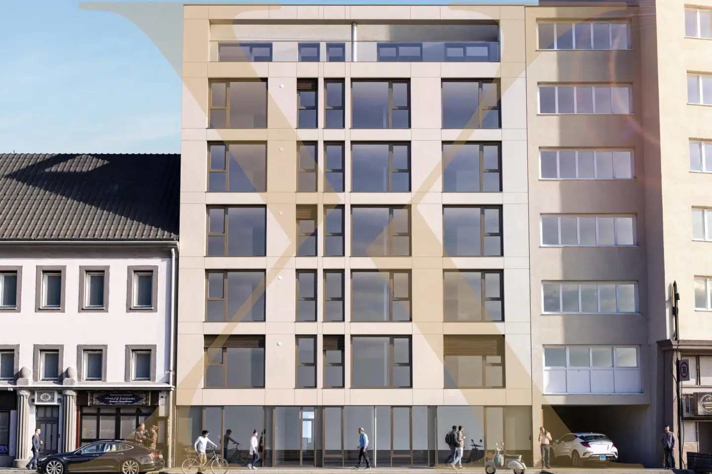 NEUBAU in Bestlage! 2-Zimmer-Wohnung mit Balkon in Linz-Zentrum zu verkaufen!