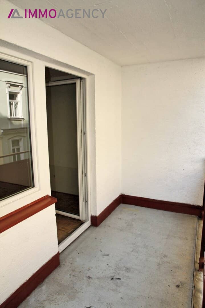 Ruhelage mit Loggia nähe Brunnenmarkt