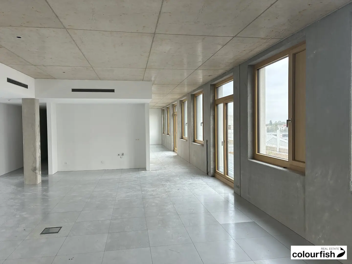 Großzügige Büroflächen in der Fabrik1230