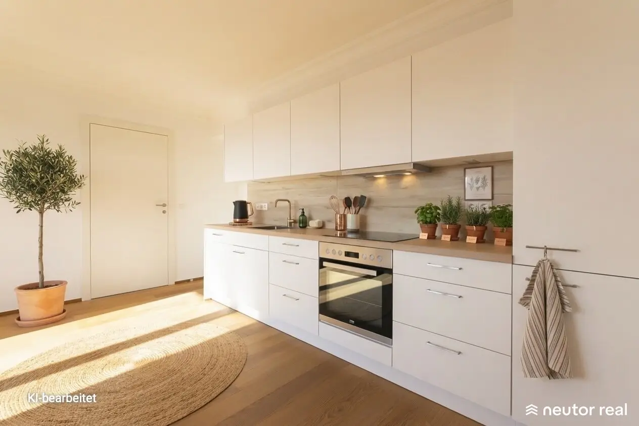 Stylish family gem, 4-room apartment with distant view