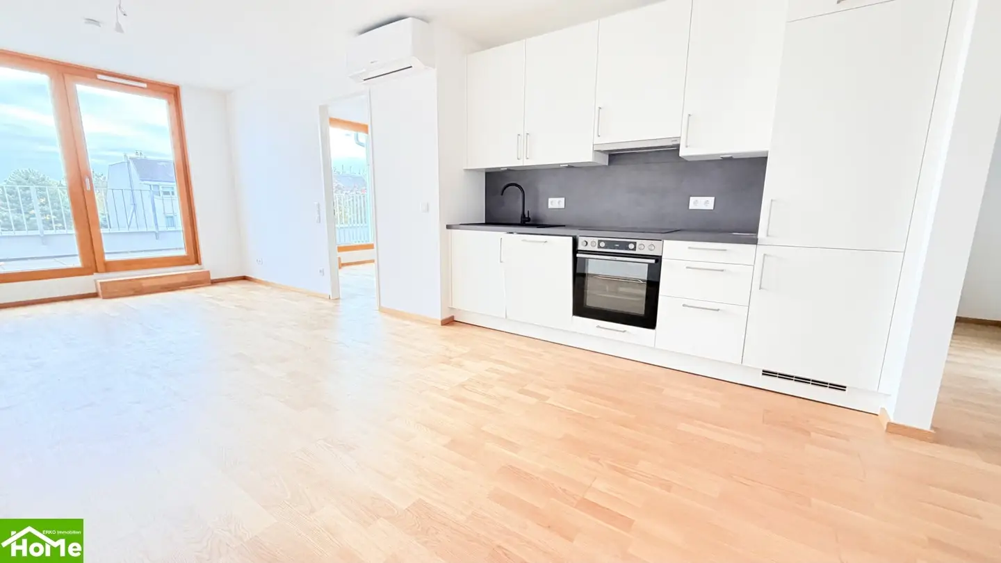 New build first occupancy with terrace