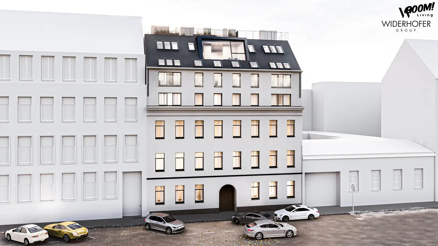 Attic conversion with building permit in the 15th district near Schönbrunn