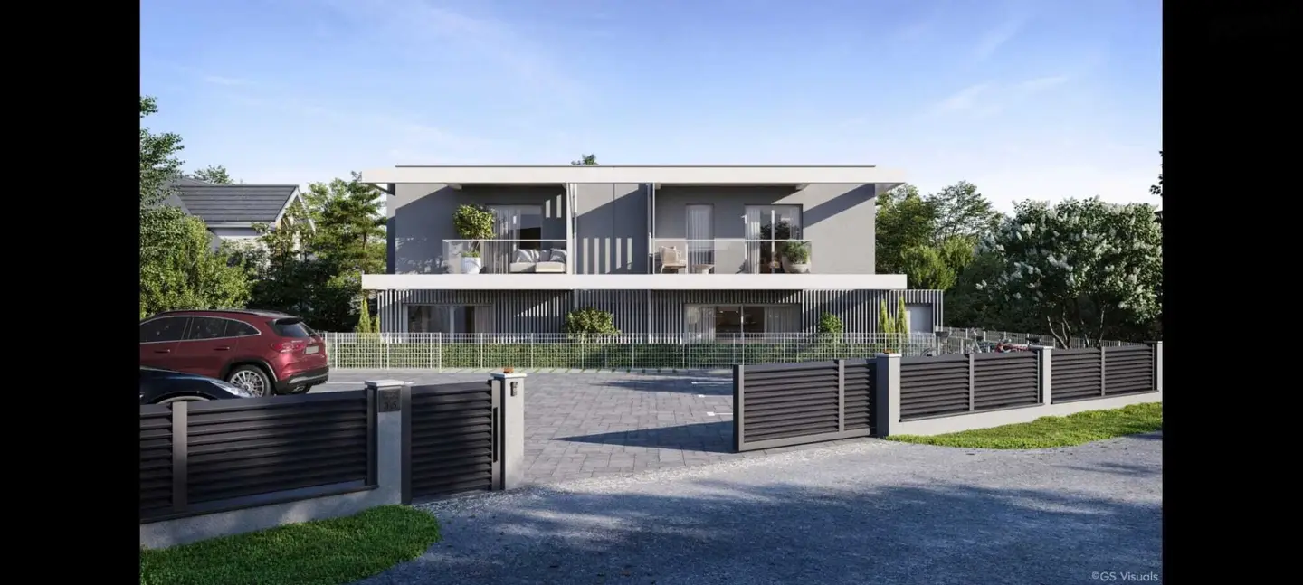 Kapellerfeld – Two building plots with building permit for 4 modern residential units