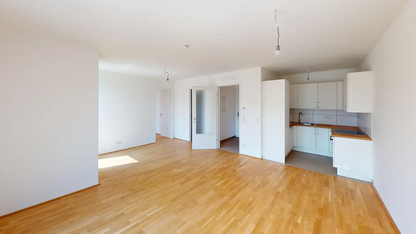 Modern 2-room attic apartment with 2 terraces, optional air conditioning and garage