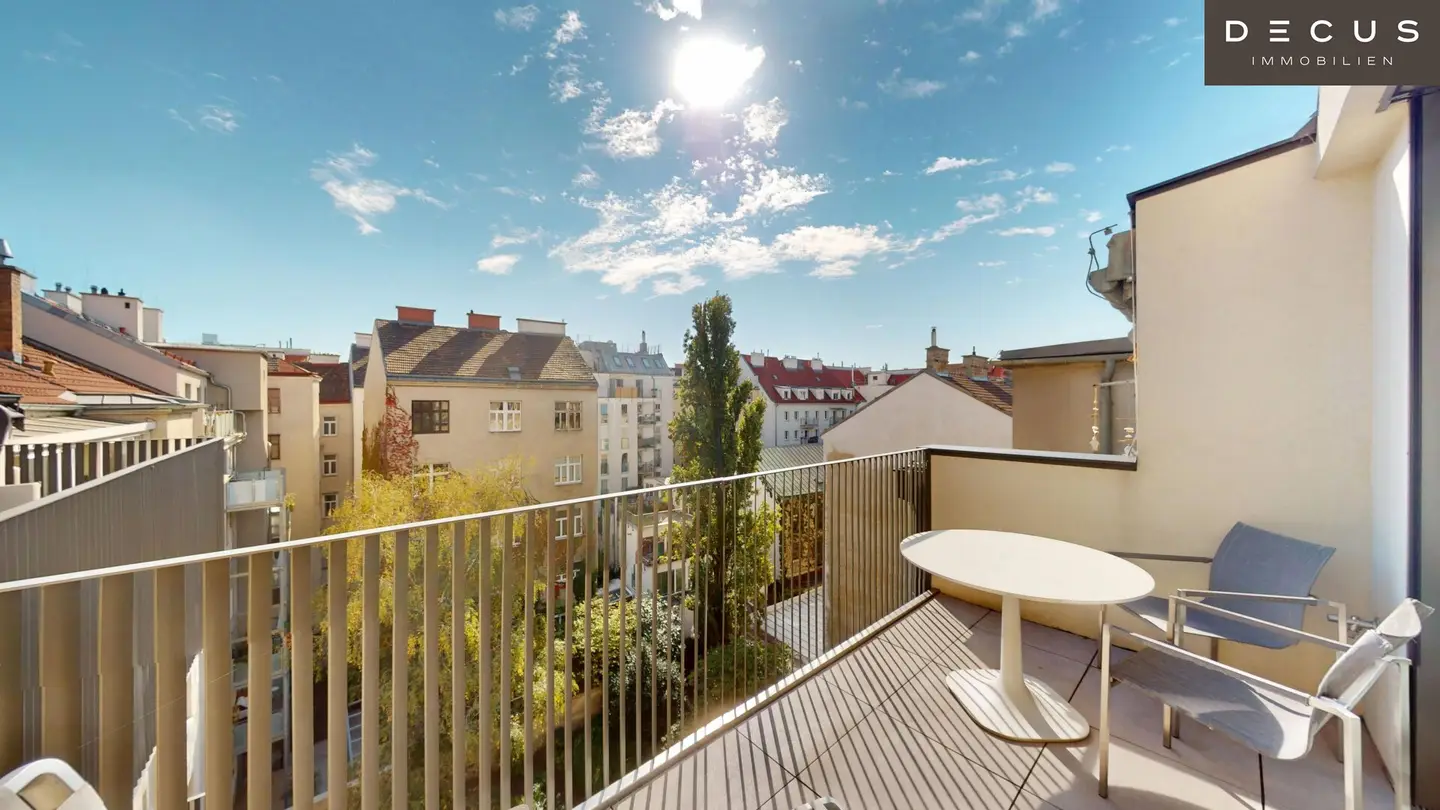 STYLISH PENTHOUSE | SOUTHWEST TERRACE | TOP EQUIPMENT | 2 ROOMS | 3D TOUR