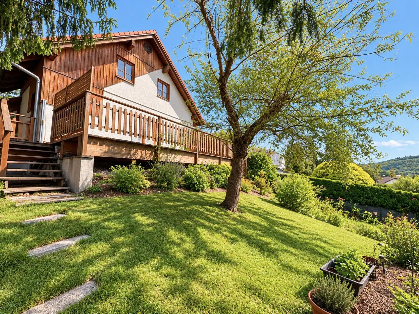 EINFAMILIENHAUS in absoluter Grünlage - südlicher Weitblick nahe Wien