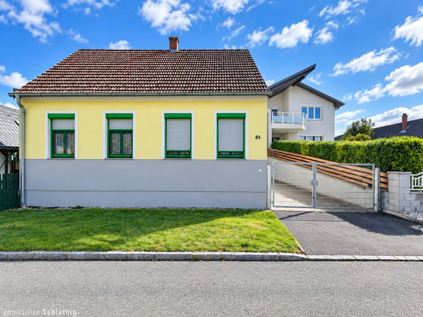 Fully renovated 3-room single-family house with garden and carport in Schachendorf