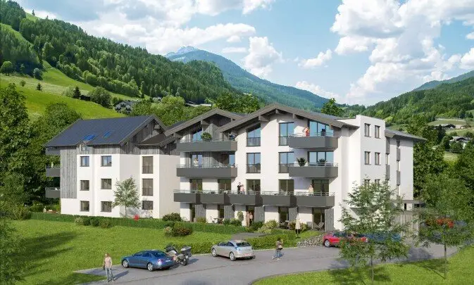 Modern garden apartment with terrace in Leogang – approx. 29 m² living area | Ideal as staff apartment