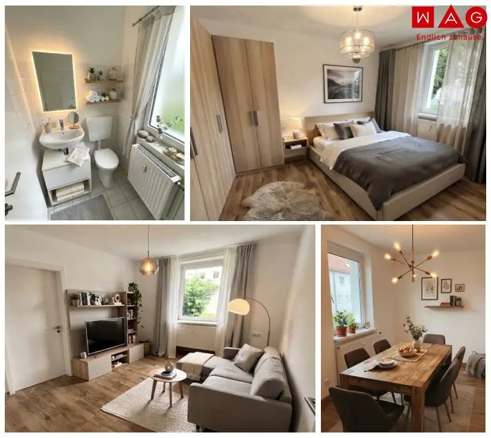 3-Zimmer zum Verlieben! Helle Wohlfühlwohnung im Erdgeschoss mit Grünblick, durchdachtem Grundriss und bester Infrastruktur – provisionsfrei &amp; unbefristet!
