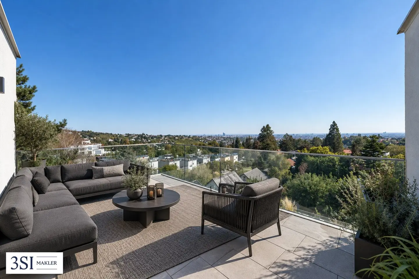 Exklusive Dachgeschoss-Maisonette mit 5 Terrassen und atemberaubendem Wienblick