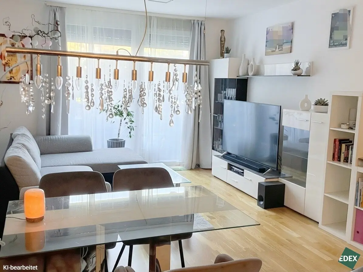 2-room garden apartment with terrace in Floridsdorf – bus right outside the house