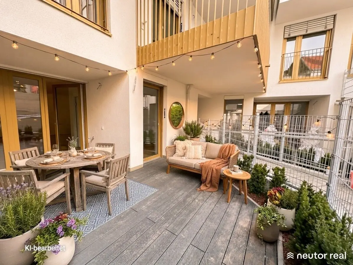 Charming 2-room apartment with dream terrace - living at the pulse of time with excellent subway connection in the heart of Mariahilf