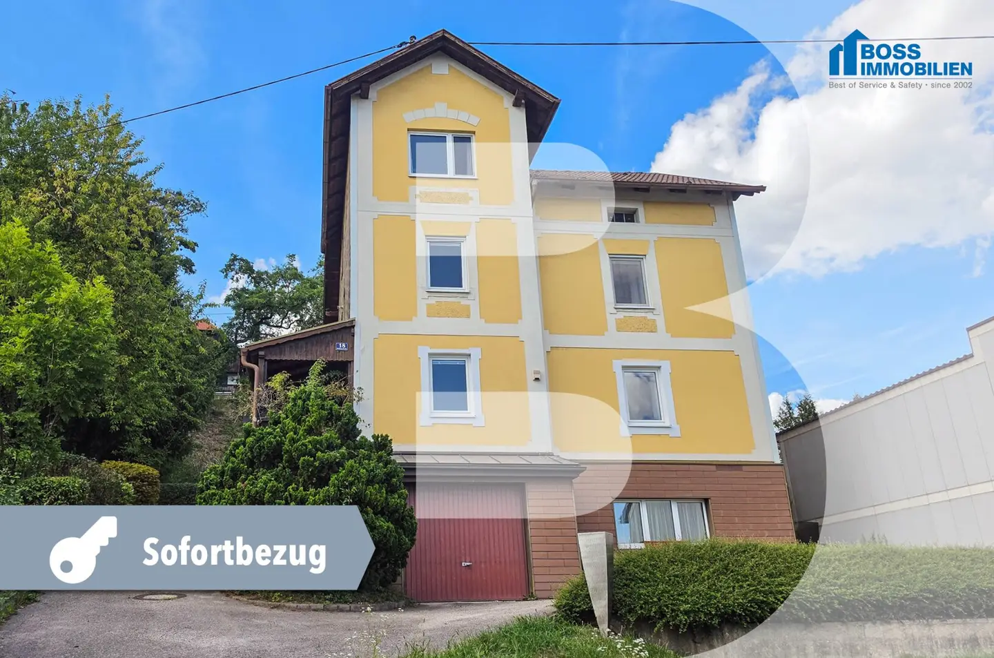 Arbeiten &amp; Wohnen | Büro / Ordination + Garten + Pool