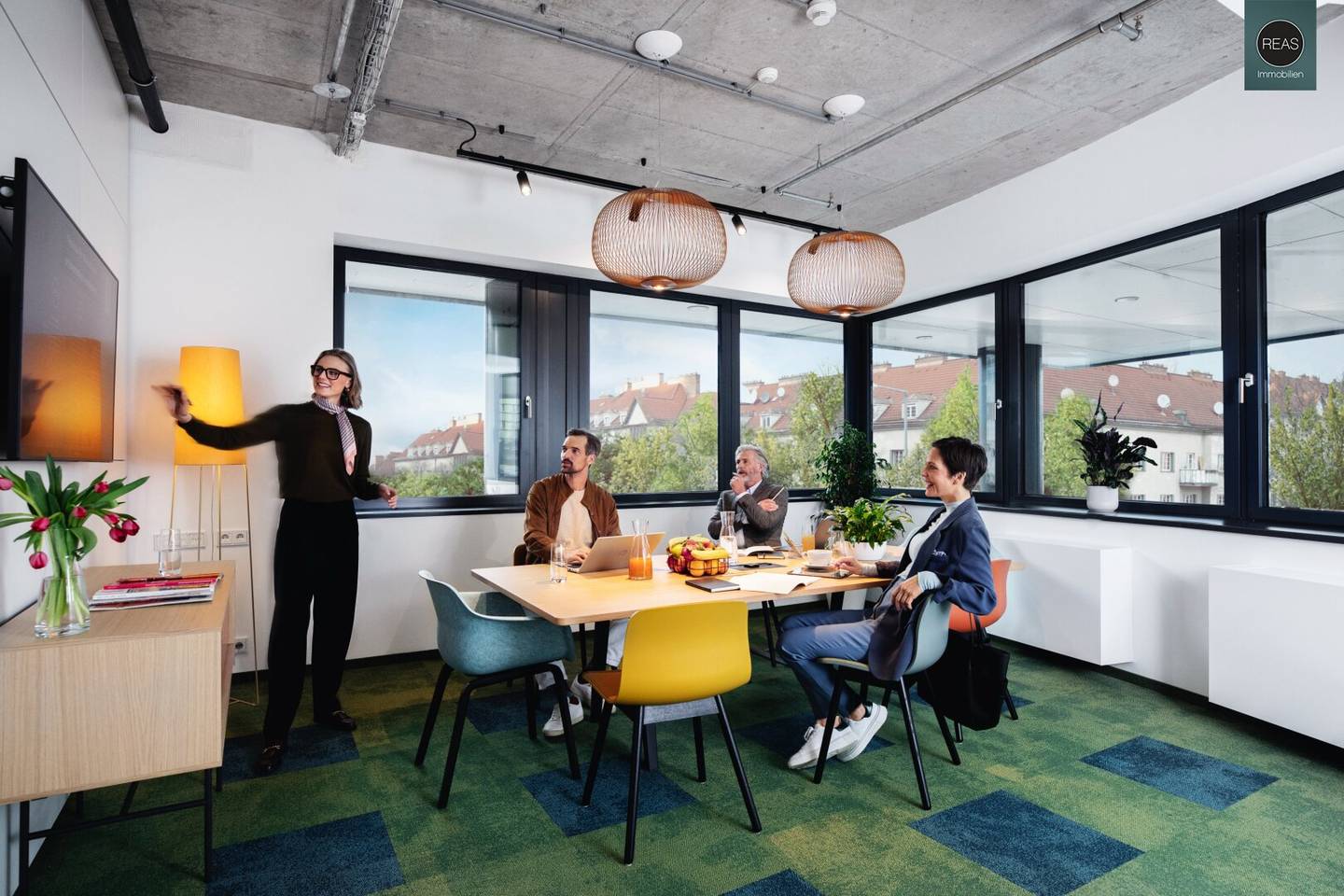 Topmoderne Bürofläche am Wienerberg, 200 m², 8 Zimmer, gute Lage