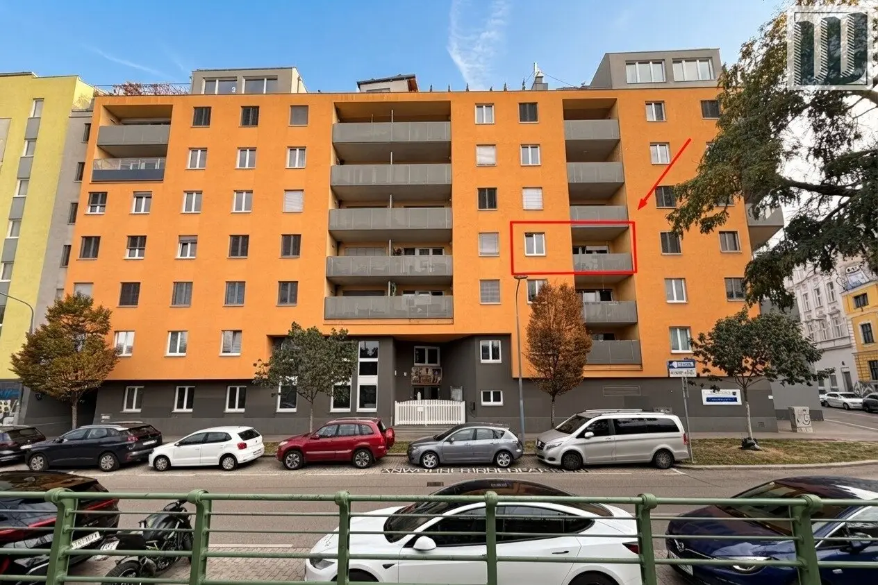 Moderne 2-Zi-Wohnung mit Loggia, Fußbodenheizung &amp; Aufzug in 1120 Wien, 48m², €931!