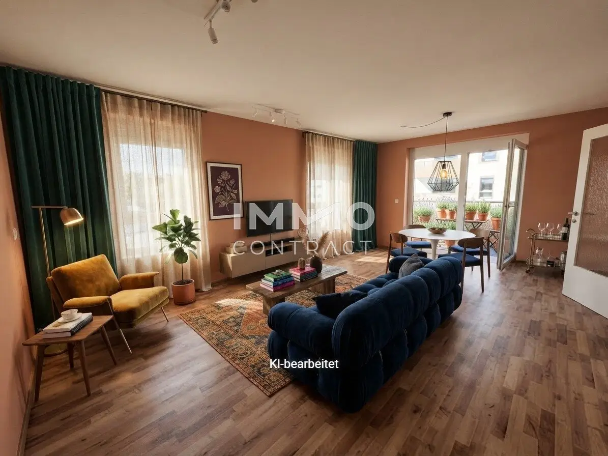 Familienglück mit Balkon – helle 3-Zimmer-Wohnung mit durchdachtem Grundriss - Erstbezug