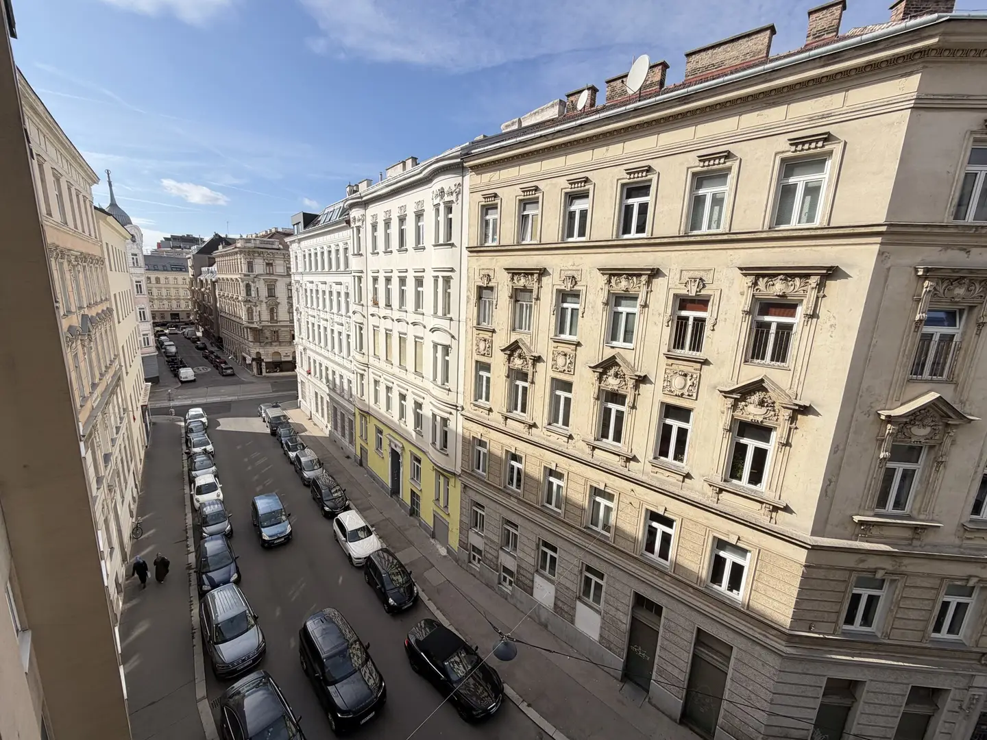 Blick aus Wohnzimmer