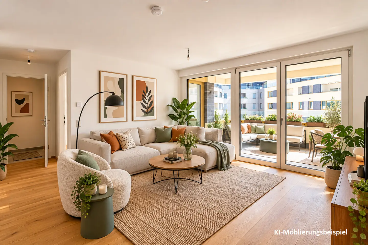 Wohnzimmer KI