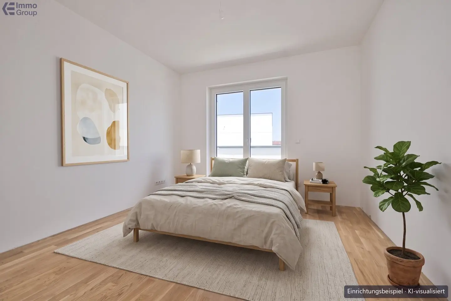 Neubau-Erstbezug Traun: 2 Zimmer, 58 m², Loggia, Top 7