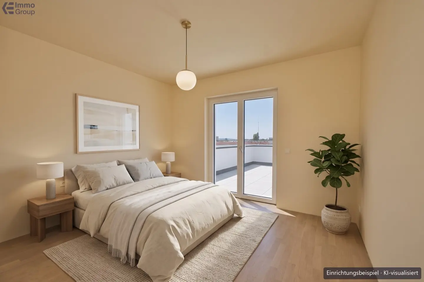 Neubau-Erstbezug Traun: 2 Zimmer, 59 m², Loggia, Top 4
