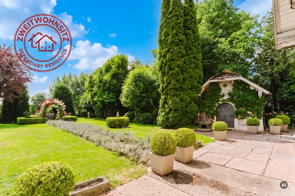 Privates Anwesen mit Untersbergblick und Pool Wohnung