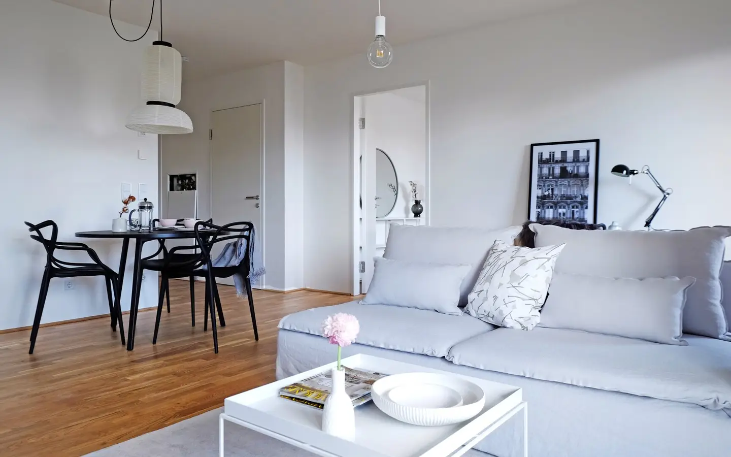 2-Zimmer-Wohnung mit Balkon im 7. Stock des Bruckner Towers!