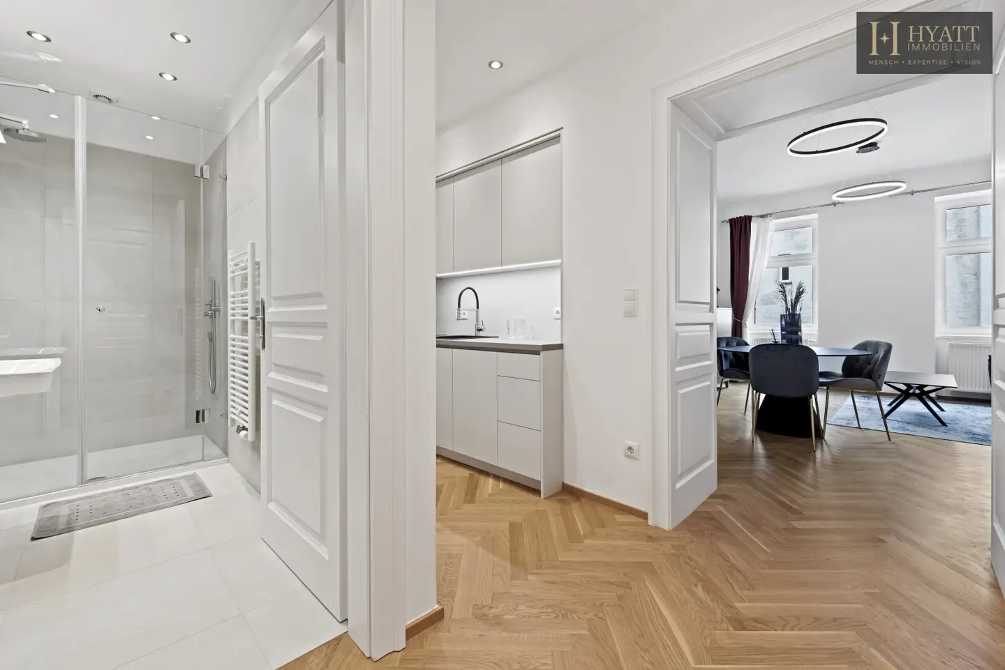 Stilvoll sanierte Altbauwohnung in ruhiger Lage des 2. Bezirks – ca. 68 m² mit moderner Ausstattung