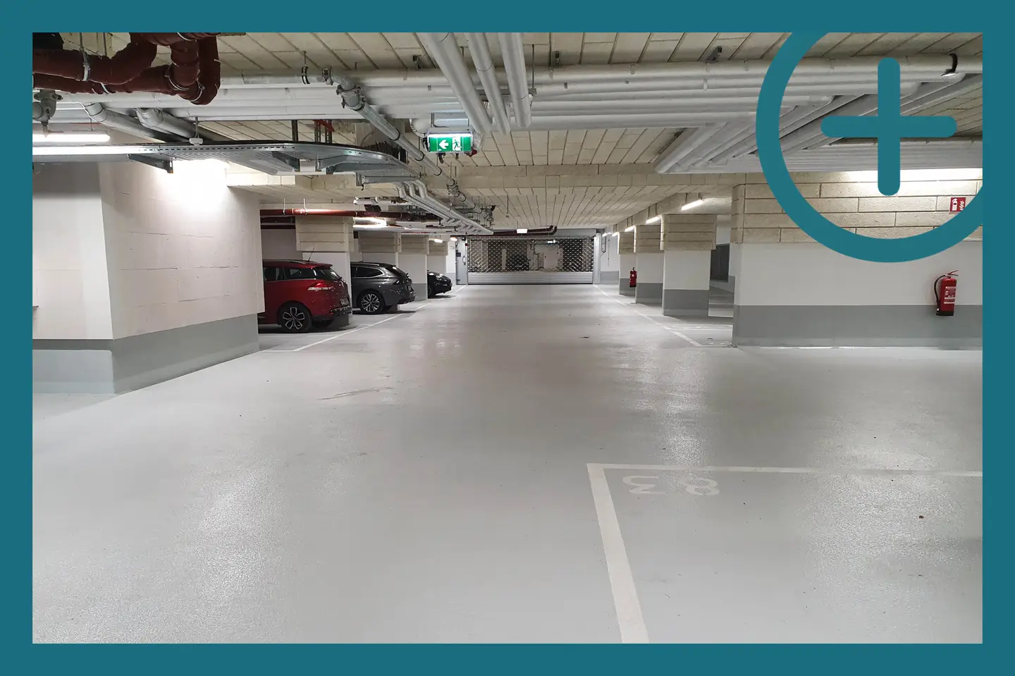 Temporarily rented parking space near U6 Anlagewohnung