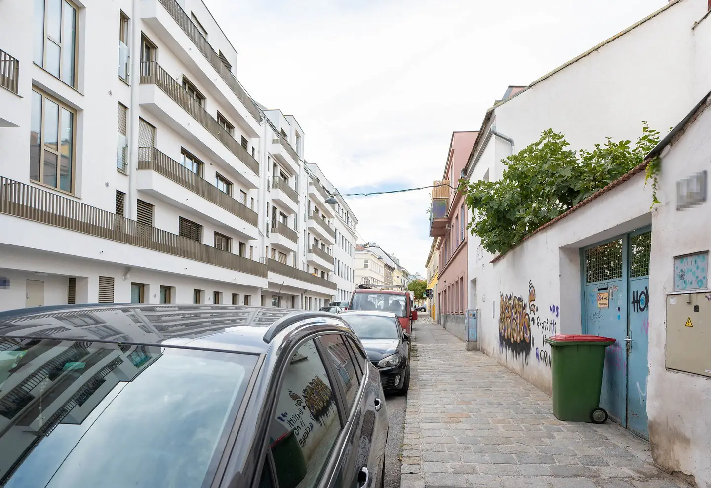 Straße Stadtauswärts