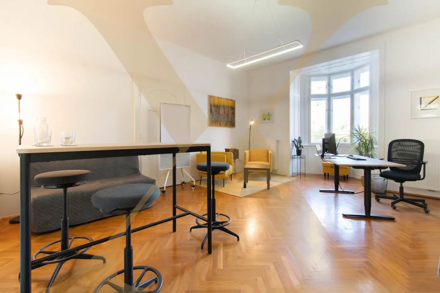 Charmante, aktuell vermietete 4,5-Zimmer-Altbauwohnung mit Loggia in zentraler Lage in Linz zu verkaufen!