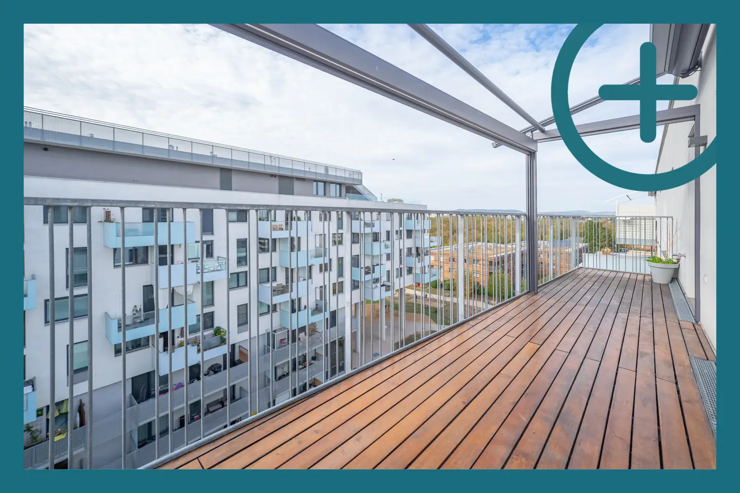 Wohnung mit großzügigem Balkon und Weitblick