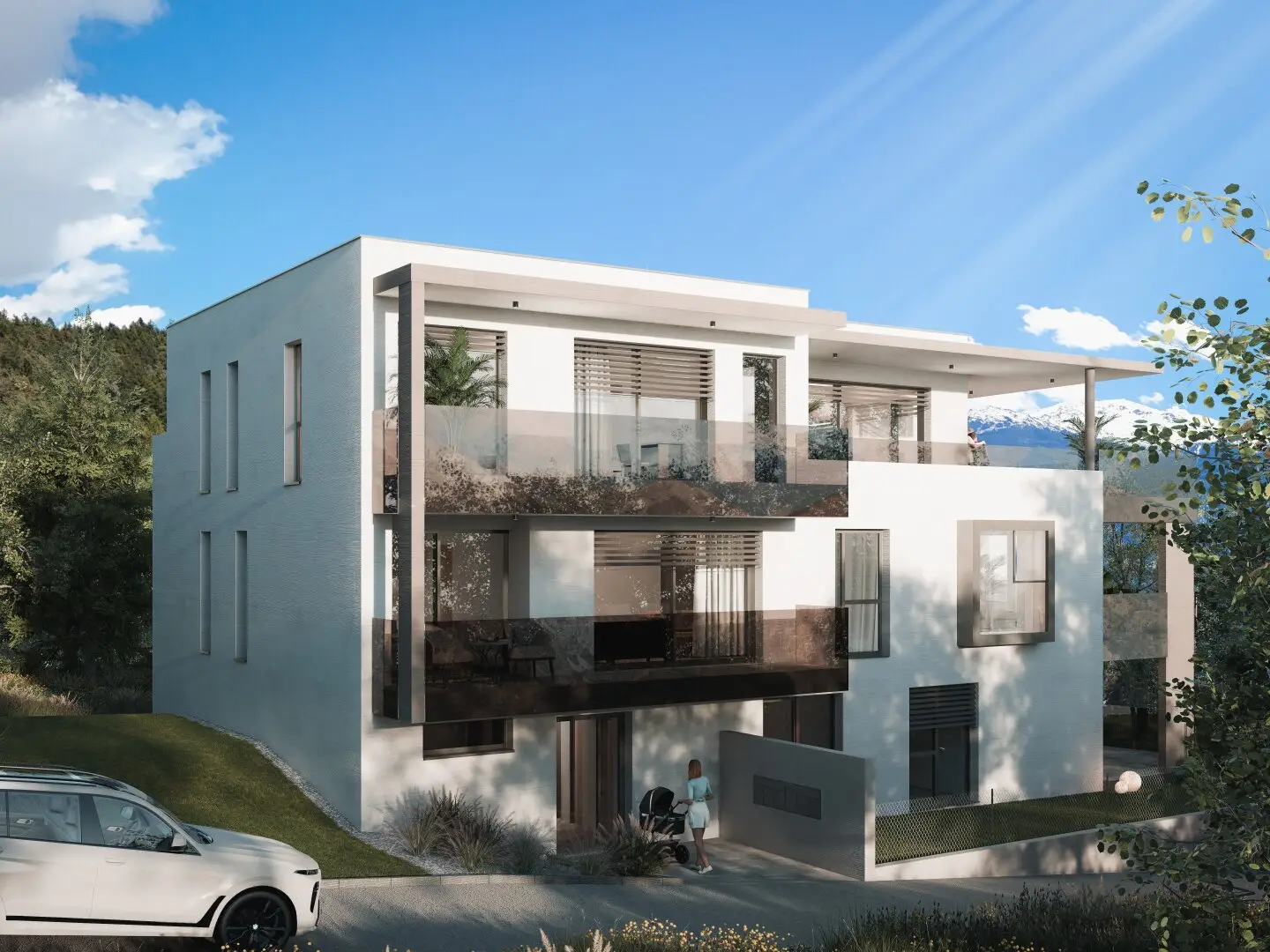 Top W03, 2-Zimmer-Wohnung in exklusiver Ruhelage, "Residenz Vista Birkenweg", 6068 Mils
