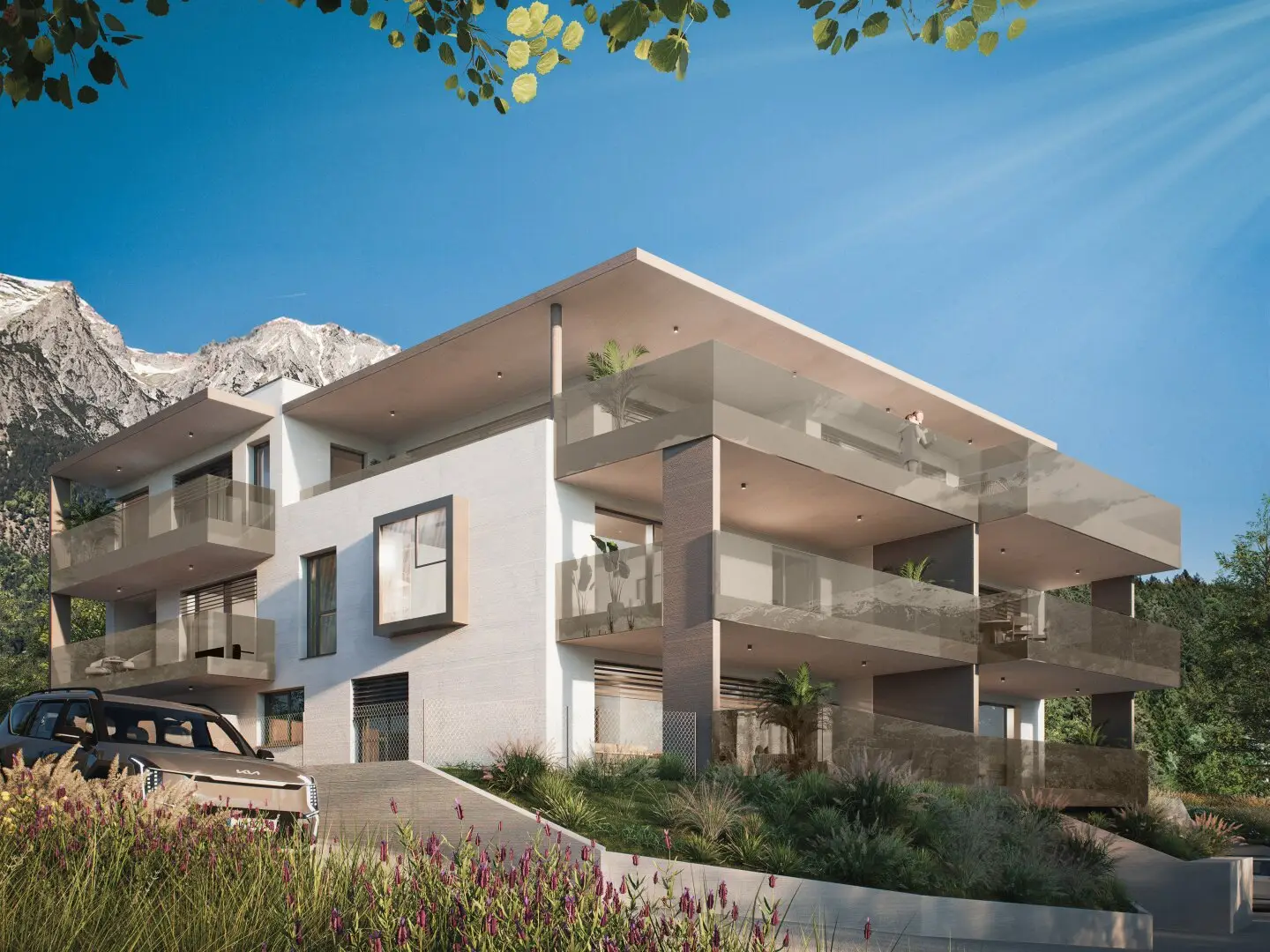 Top W04, 3-Zimmer-Wohnung in exklusiver Ruhelage, "Residenz Vista Birkenweg", 6068 Mils