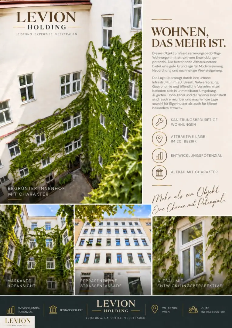 Cloister Ensemble Sanitation required apartments in good location 1200 VIENNA