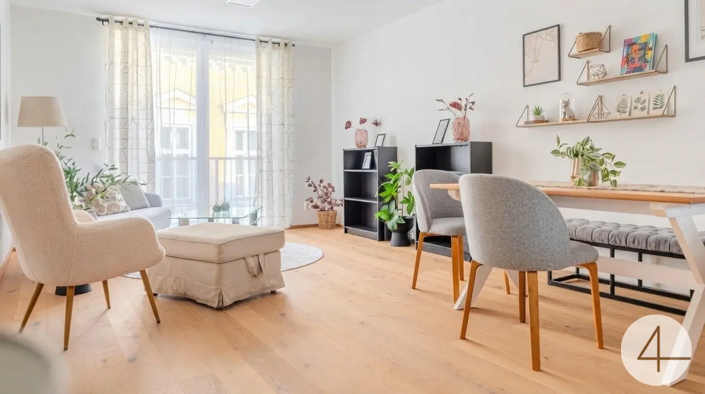 Moderne Neubauwohnung mit Terrasse – Kurzzeitvermietung erlaubt! vermietet bis 31.08.2028