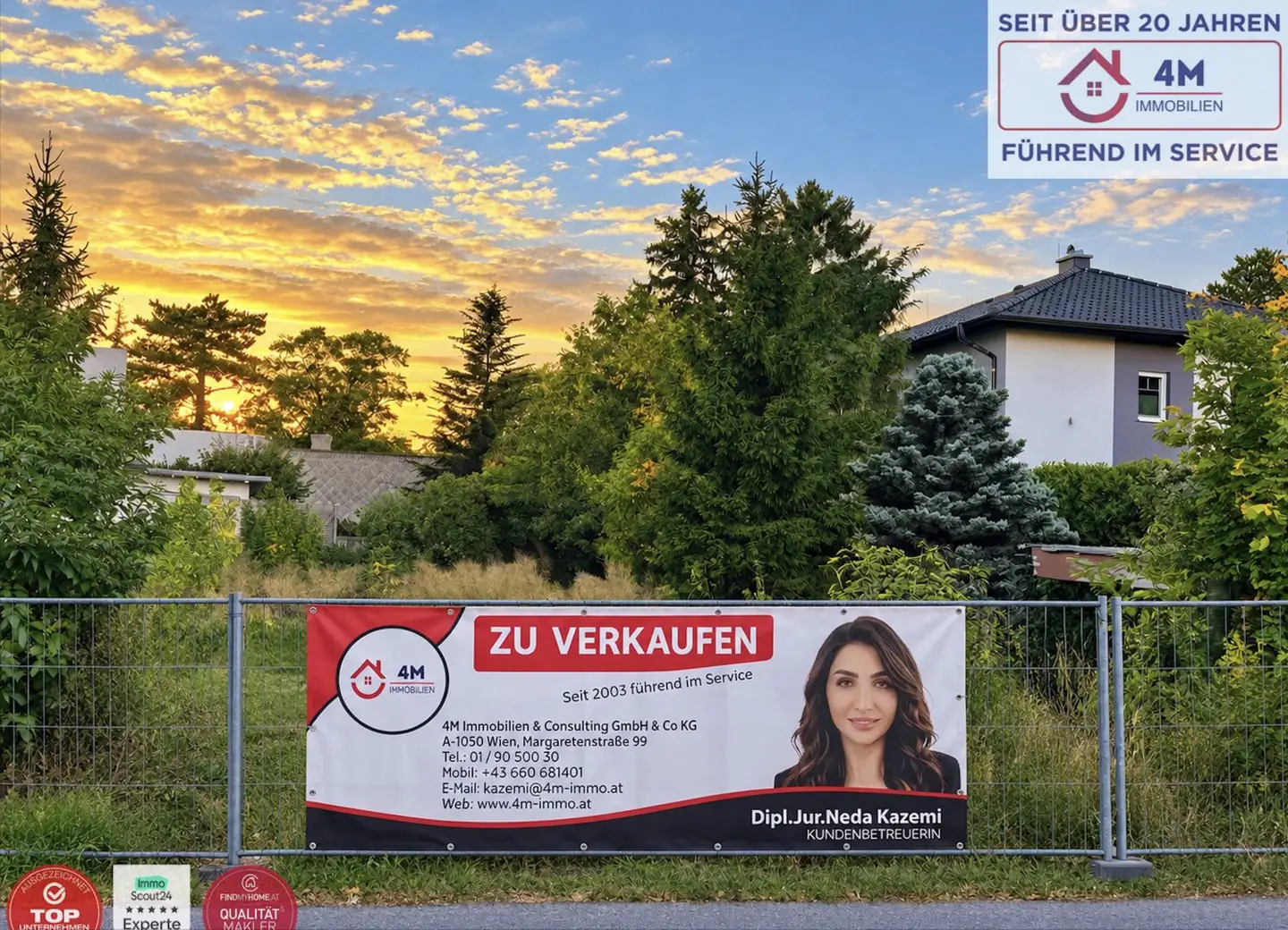 Building plot in Perchtoldsdorf – 566 m² for your individual residential project