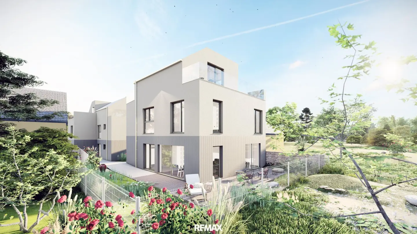 649 m² plot with building permit for 2 houses near Vienna