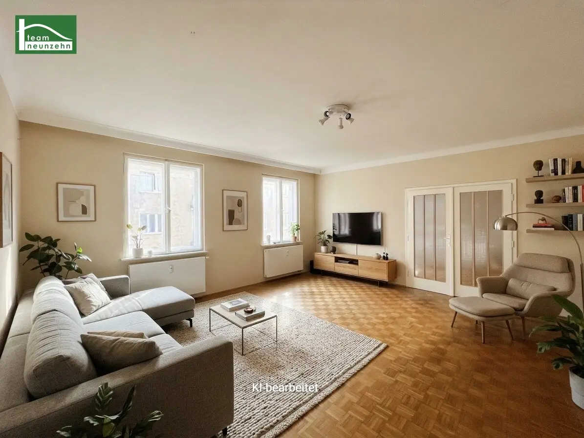 Großzügige 5-Zimmer-Wohnung mit viel Gestaltungspotenzial nahe dem Brunnenmarkt in Ottakring