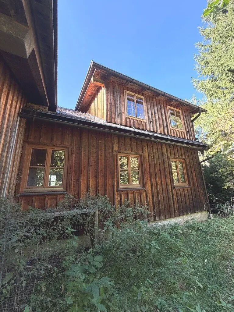 Südostansicht, Hausrückseite
