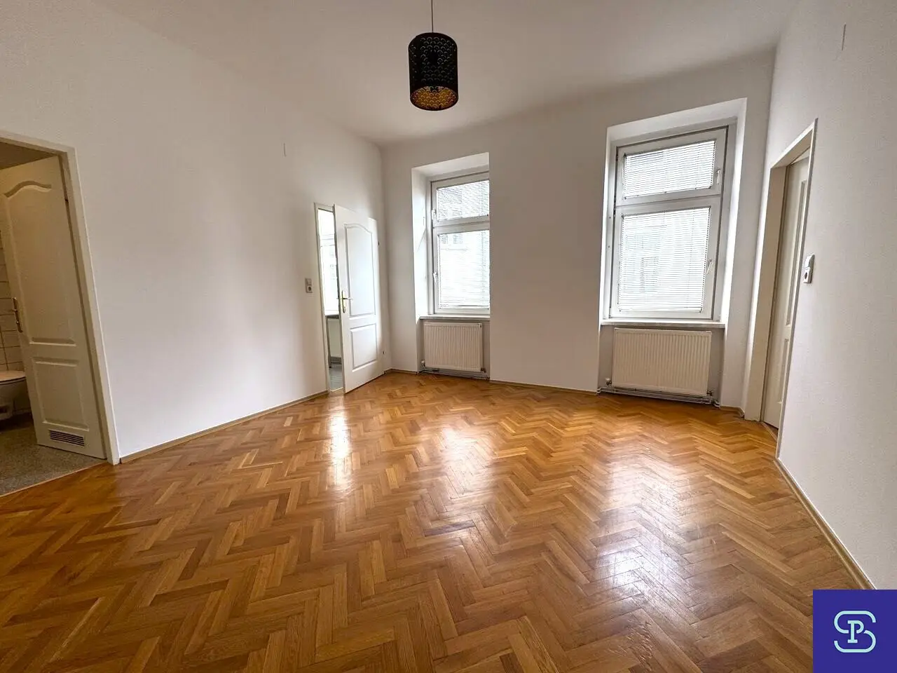Provisionsfrei: Gartenseitiger 38m² Altbau mit 2 Zimmern u. Einbauküche - 1180 Wien