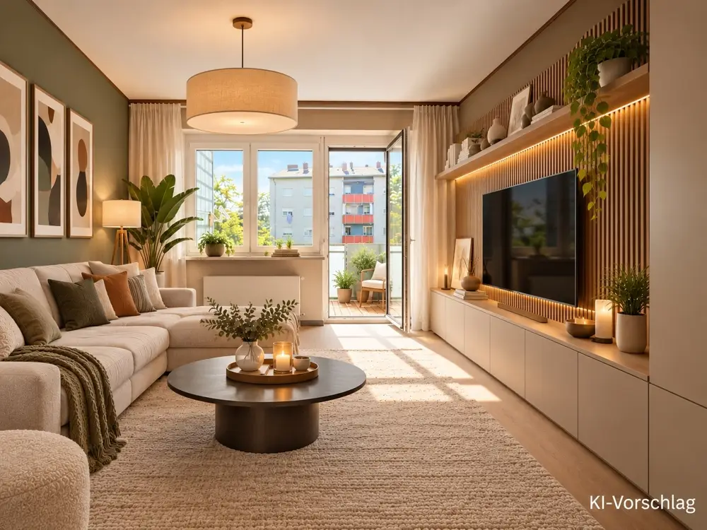 Wohnzimmer KI neu