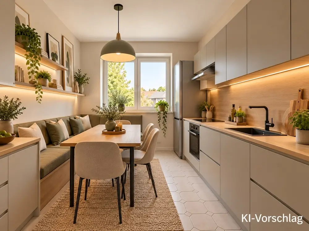 Wohnung mit Balkon und Weitblick in ruhiger Lage