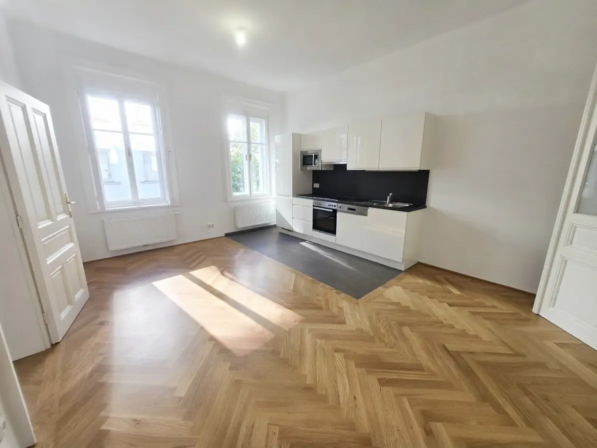 Altbaucharme trifft modernen Wohnkomfort – 2-Zimmer-Wohnung - unbefristet - Margaretenstraße