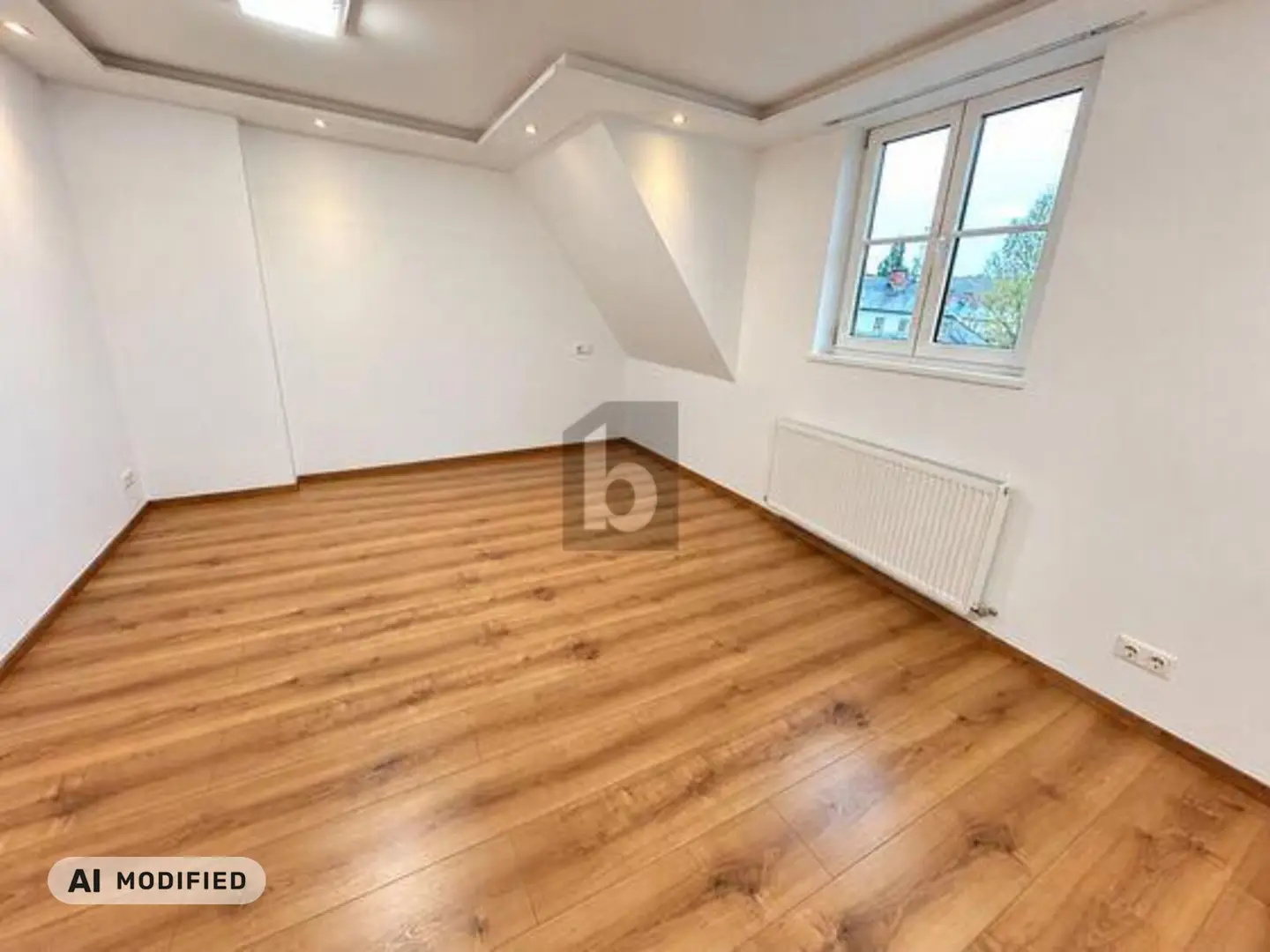 Großzügige Dachgeschosswohnung mit Gartenanteil