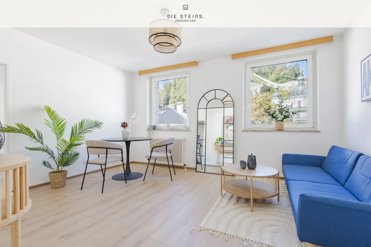 *PROVISIONSFREI* Nonntal: Festungsblick, 2 Zimmer &amp; 2 Tiefgaragenplätze