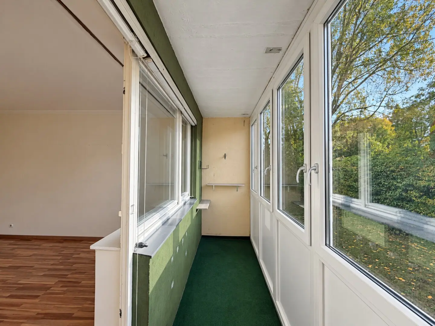 Ruhig wohnen in Graz-Jakomini – 2-Zimmer-Wohnung mit verglaster Loggia und Parkplatznutzung