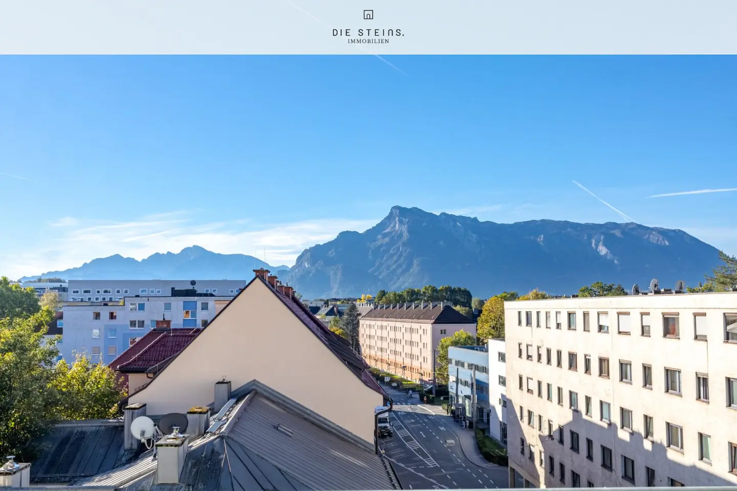 Über den Dächern Salzburgs – Wohnen mit spektakulärem Bergpanorama