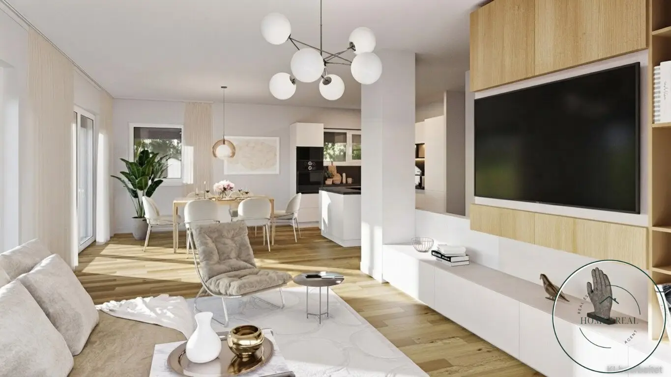 Representative Clean Chic and Highest Energy Efficiency: High-quality 5-room Town Villa near the Helenental