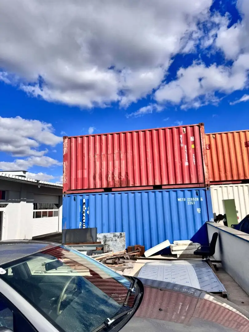 Große Lagercontainer 6 m und 12 m – für Material, Werkzeug, Maschinen oder Hausrat, 24/7 zugänglich